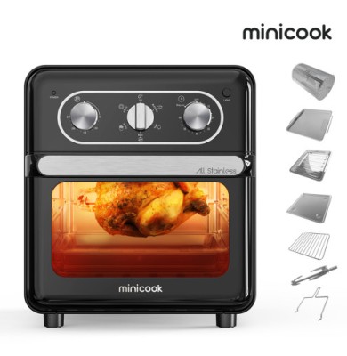 Mini Cook 14L All-Taneless Air Fryer Oven TAO-500